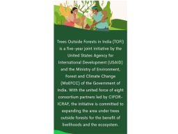 Trees Outside Forests in India - TOFI